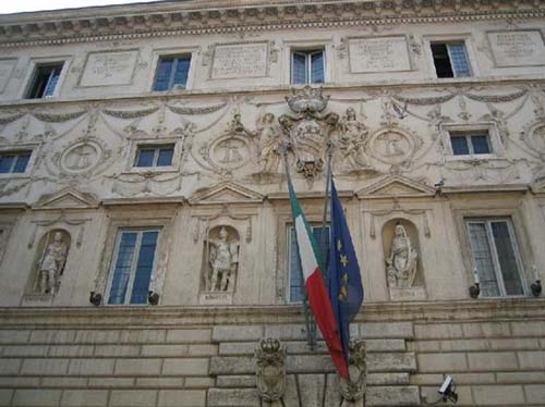 Roma Palazzo Spada (Borromini)